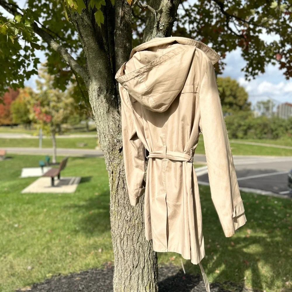 London Fog Women’s Trench Coat! S - Picture 6 of 8